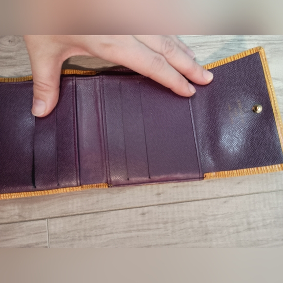 Auth Louis Vuitton Epi Porte Monnaie Billets Cartes Credit Yellow - Picture 7 of 10